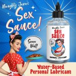 Naughty Jane's Sex Sauce Natural Lubricant - 236ML