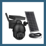 4G Steel Solar Ptz Camera With Sim & Memory Card