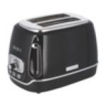 Black 2-SLICE Toaster