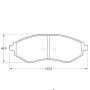 Kbc Brake Pads Front For Chevrolet Geely Proton - Spares Direct