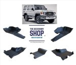 Toyota Landcruiser 76 Series Station Wagon Heavy Duty Moulded Mats 2024