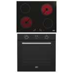Defy Oven And Hob Set Black DCB996