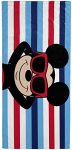 Jay Franco Disney Mickey Mouse Kids Beach Towel - 100% Cotton 28 X 58 Inches Super Soft & Absorbent Fade Resistant Pool Bath Tow