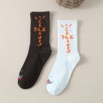2 Pairs Sun Pattern Men's Cotton Novelty Mid-calf Crew Socks Breathable Comfy Casual Socks Sweat-absorbing Fashion Sports Socks