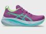 ASICS Women's Gel Nimbus 26 Lite Show - UK8 / Lite Show/illuminate Green