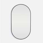 Emerging Creatives Deep Frame Pill Mirror + LED