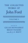 The Collected Works Of John Ford - Volume I Hardcover New