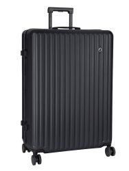 POLO Knox Medium 4 Wheel Trolley Case Black