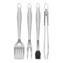 Lifespace Quality Heavy Duty Bbq Braai 4-PIECE Tool Set