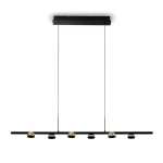 Marrakesh Chandelier 6 Light Black And Gold