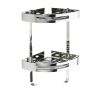 Corner Shelf 2 Tier Stainless Steel