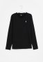 Polo Boys Ashton Long Sleeve Tee - Black