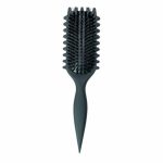 Hair Brush Nylon & Boar Bristle Black