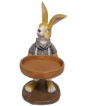 Rabbit With Bowl And Backpack 28CM