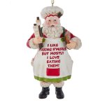 S'mores Santa Ornament
