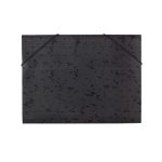 Bantex A4 Manilla 360GSM Document Wallet Premium Black