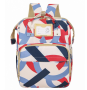 High-quality Waterproof Baby Diaper Mosquito Net Bag Nappy Crib Backpack - Purple Red