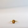 Emerald Cut - Large - Citrine / Small