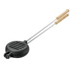 Meat Patty And Jaffle Iron Round Acw-jir