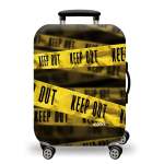 Printed Luggage Protector Cover - Keep Out - Xlarge