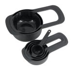 Black Measuring Set 6 Piece