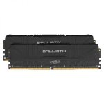 Ballistix 32GB Kit 2X16GB DDR4 3200MHZ Desktop Gaming Memory – Black