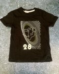 Disney Black Mickey Mouse Silhouette T Shirt 4Y