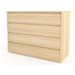 Naomi Chest Of 4 Drawers - White Oak