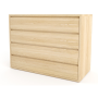 Naomi Chest Of 4 Drawers - White Oak