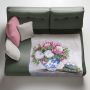 Delft Vase Proteas Light Weight Fleece Blanket By Stella Bruwer