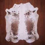 Bs Grade Nguni Hide 621 Brown white M - Large Brown white Speckled