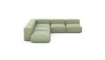 Five Module Corner Sofa - Linen - Olive - 283CM X 283CM