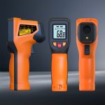 Infrared Thermometer Gun Handheld Heat Temperature Gun For Cooking Tester Pizza Oven Grill & Engine - Laser Surface Temp Reader