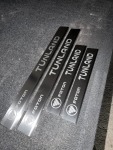 Foton Tunland Black Anodised Scuff Plates For