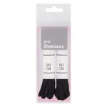 Pnp Black Round Shoelaces 90CM