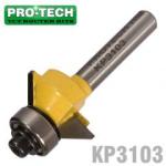 PRO-TECH Bevel Trim 1 2' X 1 4' Bottom Bearing 45