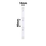 NB256 - - D11 D101 D110 H1S - 14X40MM - 160 Lazy Bear Labels