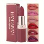 6 Colors Matte Velvet Lipstick Long-lasting Moisturizing Long Lasting Lipstick Makeup Cosmetics Mother's Day Gifts
