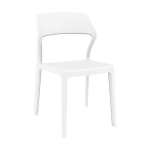 Snow Polypropylene Indoor outdoor Chair - Marsala