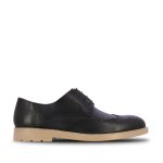 Classic Leather Brogues -navy