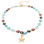 Colorful Evil Eye Star Pendant Necklace