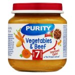 Purity Jar Vegetables & Beef 125ML From 7 Months