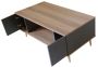 Capri Coffee Table - Sahara & Storm Grey