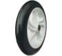 Solid Tire 20CM Electric Scooter Rubber Wheel Replacement Wheel - Black
