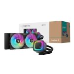 Deepcool LE240 V2 240MM Argb Aio Cpu Liquid Cooler - Black Zoopateq