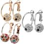 Beauty Health Sparkling Magnetic Sliming Stud Earrings - Set Of 3