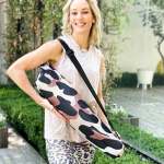 Yoga Mat With Carry Bag Neutral Leopard - Neutral Leopard