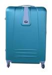 Smte Blue Star 1 Piece Sleek Luggage 24 Dark Green With Keychain