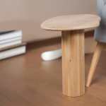 Artisanal Wooden Side Table