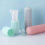 Household Travel Mouthwash Cup Toothbrush Cup Makeup Brush Storage Box Travel Wash Cup Portable Couple Toothbrush Toothpaste Storage Box Simple Toothbrush Mouthwash Cup Toothjar